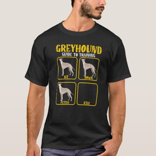 handleiding voor griezelige whippet dog training g t-shirt (Voorkant)