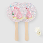 Handleiding voor landbouwhuisdieren handwaaier (Voorkant en achterkant)