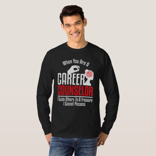 Handleiding voor loopbaanadviseur om loopbaangidse t-shirt (Voorkant volledig)