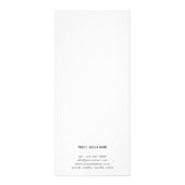 Handleiding voor prijzen voor bedrijven | Eenvoudi Reclamekaart (Achterkant)