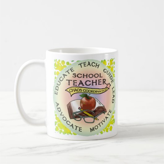 Handleiding voor schoolleraren mok (Links)