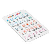 Handleiding wassymbool magneet (Rechterzijde)