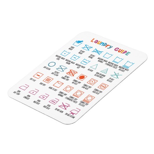 Handleiding wassymbool magneet (Linkerzijde)