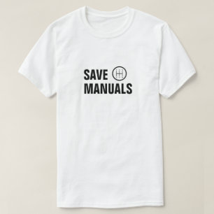 HANDLEIDINGEN OPSLAAN STANDARD SHIFTER T-SHIRT