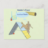 Handler's Prayer Touch Briefkaart (Voorkant)