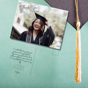 Handlettering Diploma Dank Je Briefkaart