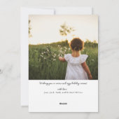 Handlettering Kerstkaart (Achterkant)