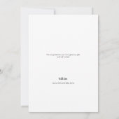 Handlettering Liefde & Bedankt Baby shower Foto's (Achterkant)