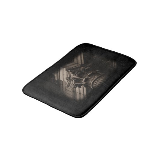 Handley Library Column Badmat (Gekanteld)