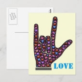 Handliefhebber Briefkaart (Voorkant / Achterkant)