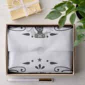 Handlijner Vintage Magie Waarzegger Halloween Tissuepapier (Geschenk)