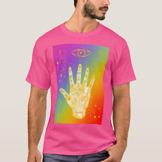 handlijntekening t-shirt