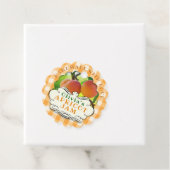 Handmade Abriot Jam Bedankjes Labels (In situ)