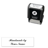 Handmade add name monogram zelfinktende stempel (In situ)