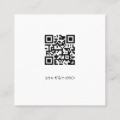 Handmade Biz Square Visitekaartje (Achterkant)