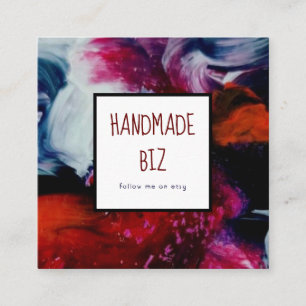 Handmade Biz Square Visitekaartje