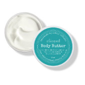 Handmade Body Butter Organic Business Green Ronde Sticker
