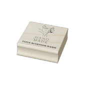 Handmade Botanical Bouquet Floral Wreats Business Rubberstempel (Stempel)