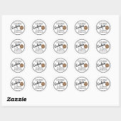 Handmade Chocolate Chip Cookies Sticker Label (Vel)