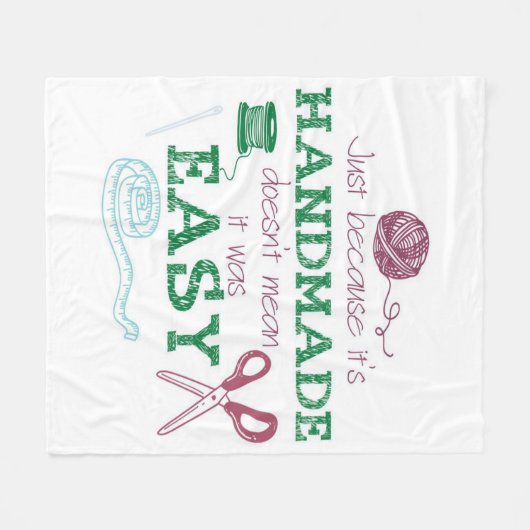 Handmade Crochet Lover Gift | Ideaal voor perfecte Fleece Deken (Voorkant (Horizontaal))