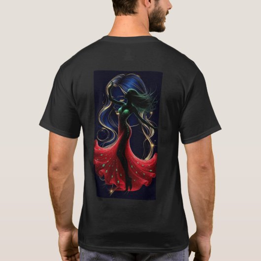 HandMade Digitale T-shirt Kunstwerk (Achterkant)