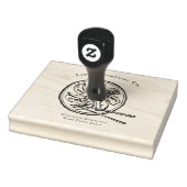 Handmade Dumplings Food Branding Rubber Stamp Rubberstempel (Stempel)