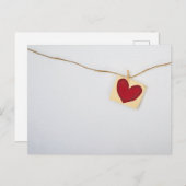 Handmade Heart Briefkaart (Voorkant / Achterkant)