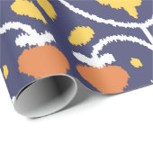 Handmade Ikat fabric. Ethnic seamless pattern. Asi Cadeaupapier (Rol Hoek)