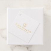 Handmade Jewelry Business Branding Bedankjes Labels (Met doos)