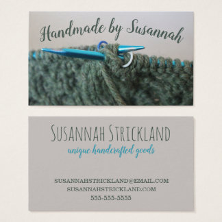 Handmade Knitting Visitekaartjes