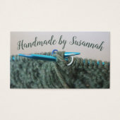 Handmade Knitting Visitekaartjes (Voorkant)