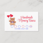 Handmade Memory Beer Business Klantenkaartje (Voorkant)