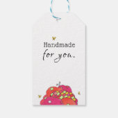Handmade Quilt Business Website Product Label Cadeaulabel (Achterkant)