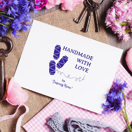 Handmade Quote Threads Reel Seing Elements Rubberstempel