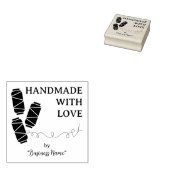 Handmade Quote Threads Reel Seing Elements Rubberstempel (Gestempeld)
