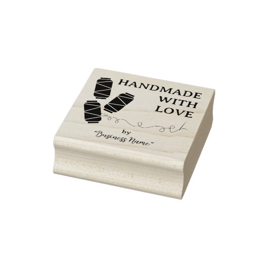 Handmade Quote Threads Reel Seing Elements Rubberstempel (Stempel)