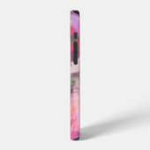 Handmade surreal abstract pattern. Modern artistic iPhone Hoesje (Linkerkant)