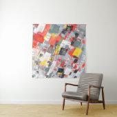 Handmade surreal abstract pattern. Modern artistic Wandkleed (In situ)