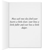 Handmade Weddenskaart (Binnen (Rechts))