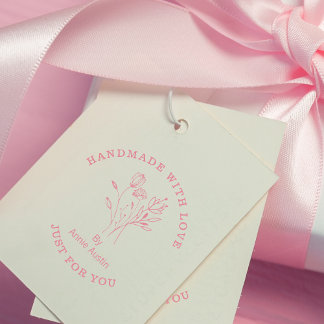 Handmade Wildbloemen Bouquet Wreath Business Rubberstempel