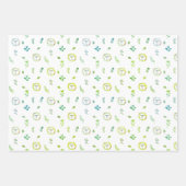 "Handmade With Love" Bright Wrapping Paper Set (Voorkant 3)