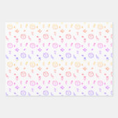 "Handmade With Love" Bright Wrapping Paper Set (Voorkant)