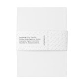 Handmade With Love Soap Band Wrap Uitnodigingen Wikkel (Achterkant Voorbeeld)