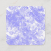 Handmade with Love Waterverf Kaart Vierkante Visitekaartje (Achterkant)