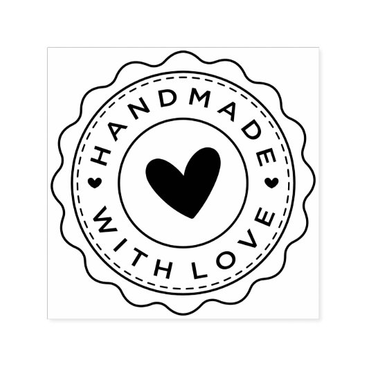 Handmade Zelfinktende Stempel (Design)
