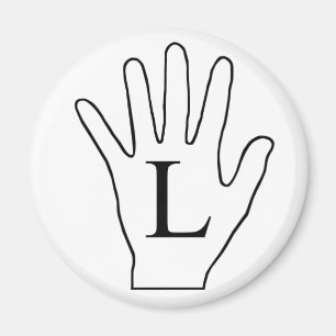 Handmagneet (links) magneet