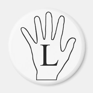 Handmagneet (links) magneet