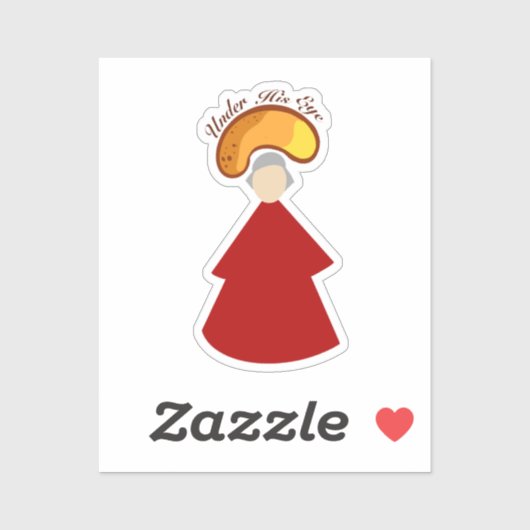 Handmaid Cheetoh sticker 2x2 (Vel)