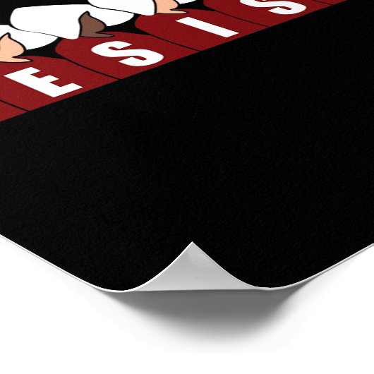 Handmaid Resist Feminist Protest 1 Poster (Hoek)