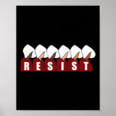 Handmaid Resist Feminist Protest 1 Poster (Voorkant)